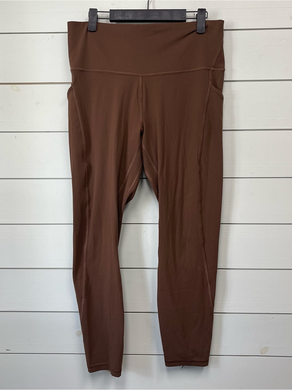 Lululemon align leggings high rise with pockets brown women's size 12